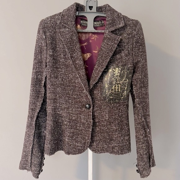 Morphine Generation Jackets & Blazers - Morphine Generation Deconstructed Jacket